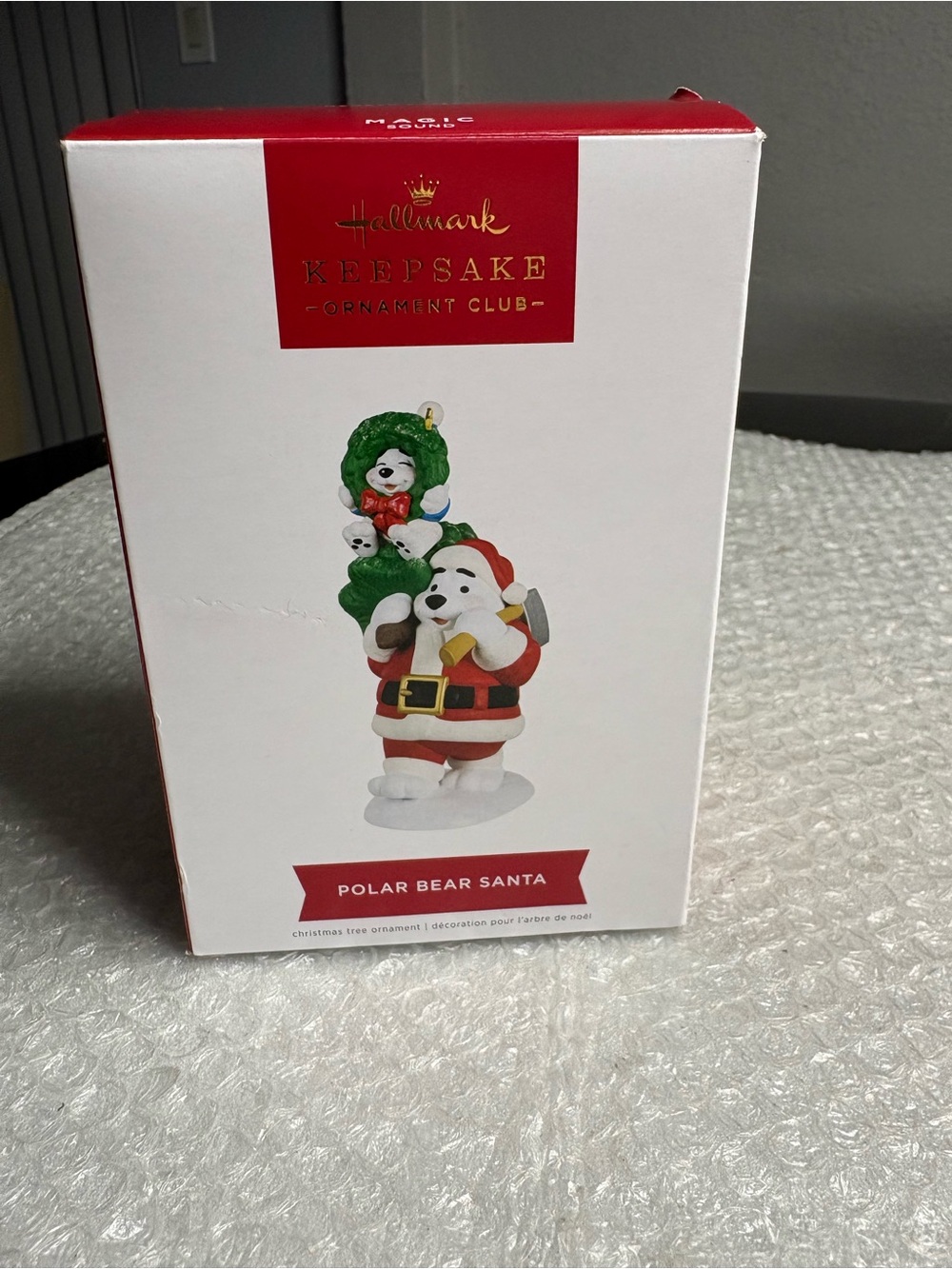 Hallmark Keepsake Ornament Club Exclusive "Polar Bear Santa"